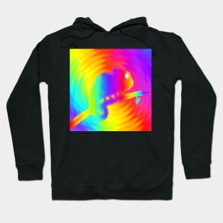 Rainbow Chameleon Hoodie